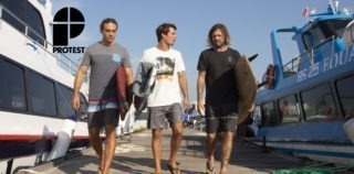 Beach bound with Protest