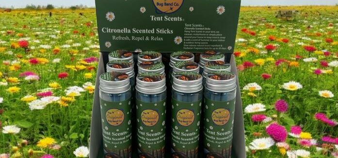 Official launch of Bug Bands and Tent Scents